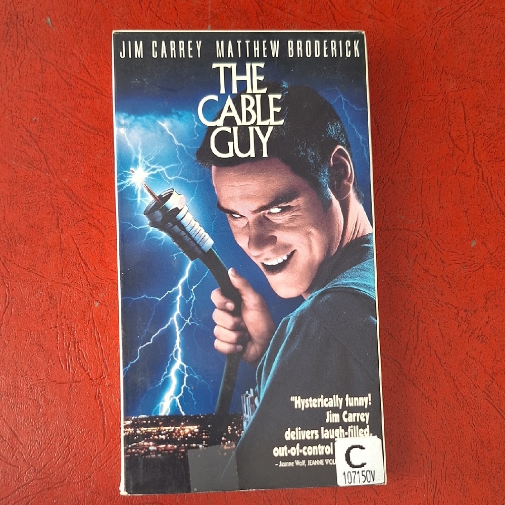 The Cable Guy DVD - Blue Cover
